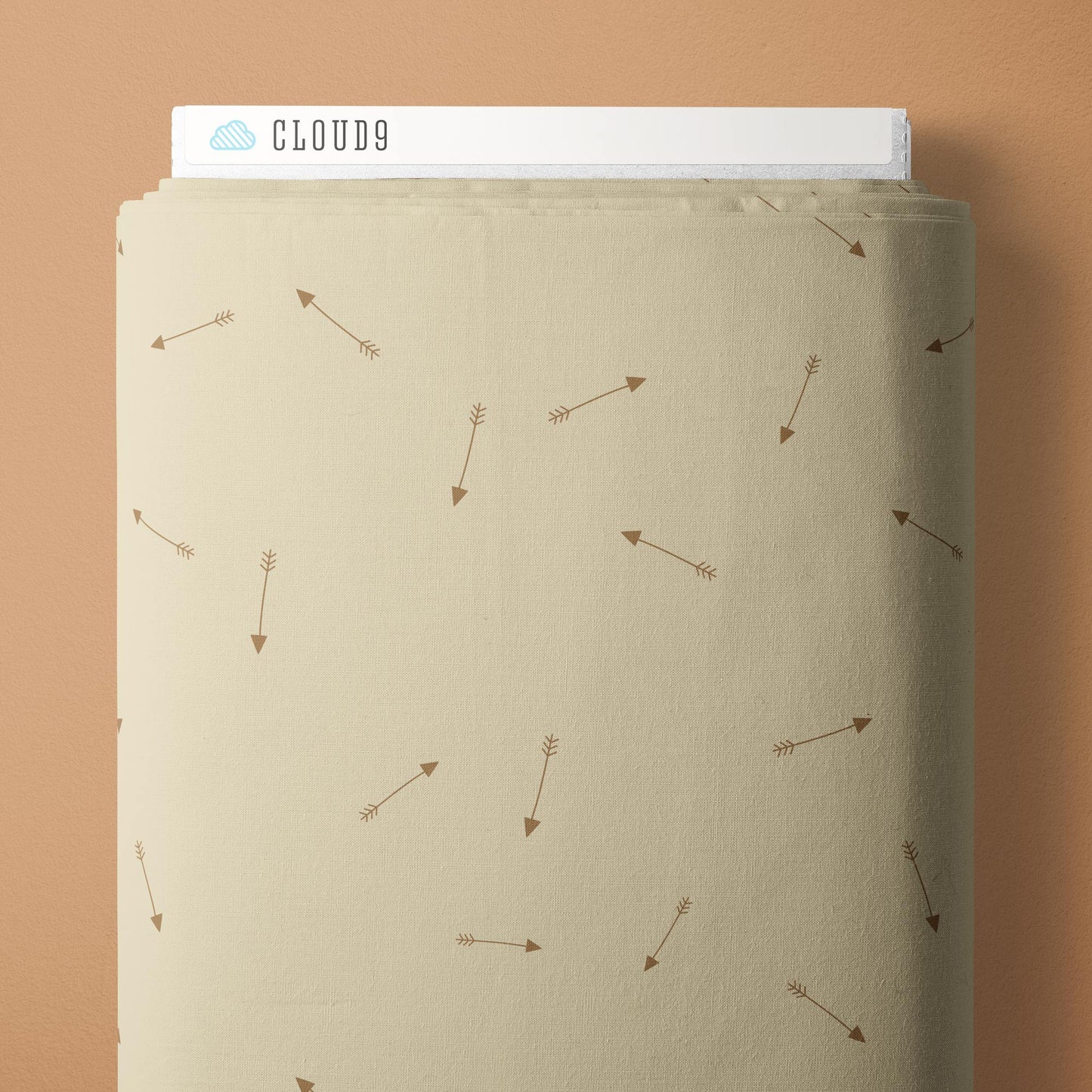 Aim High - Beige - Backwoods and Boots - Softly Studio - Cloud 9 Fabrics - Poplin