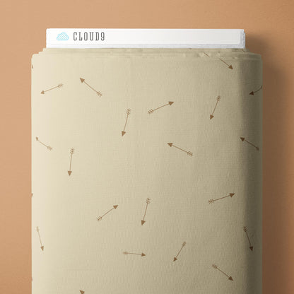 Aim High - Beige - Backwoods and Boots - Softly Studio - Cloud 9 Fabrics - Poplin