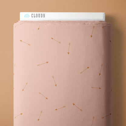 Aim High - Pink - Backwoods and Boots - Softly Studio - Cloud 9 Fabrics - Poplin