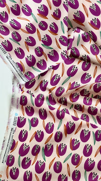 Tossed Tulip - Blooming Revelry - Juliana Tipton - Cloud 9 Fabrics - Poplin