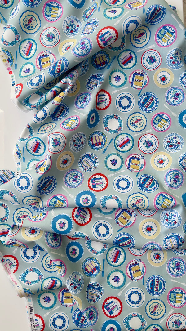 Piece Of Cake! - Buttercream - Emily Taylor - Cloud 9 Fabrics - Poplin