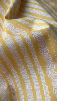 Buttercream Stripe - Buttercream - Emily Taylor - Cloud 9 Fabrics - Poplin