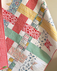 Apron Floral - Buttercream - Emily Taylor - Cloud 9 Fabrics - Poplin