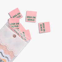 "HIGH ON SEW-JO" Woven Label Pack - Kylie And The Machine