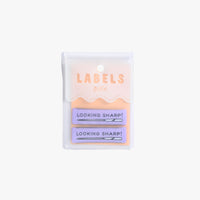 "LOOKING SHARP" Woven Label Pack - Kylie And The Machine