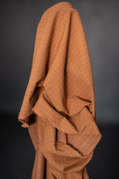 Rust Bobbette Cross Indian Cotton - Merchant & Mills