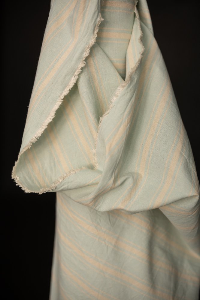 California Blue Swedish Stripe Cotton/Linen - Studio Faeger x Merchant & Mills
