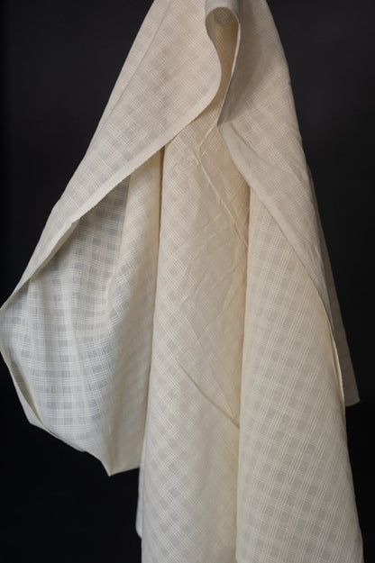 Chequered Stripe Natural Indian Cotton - Merchant & Mills