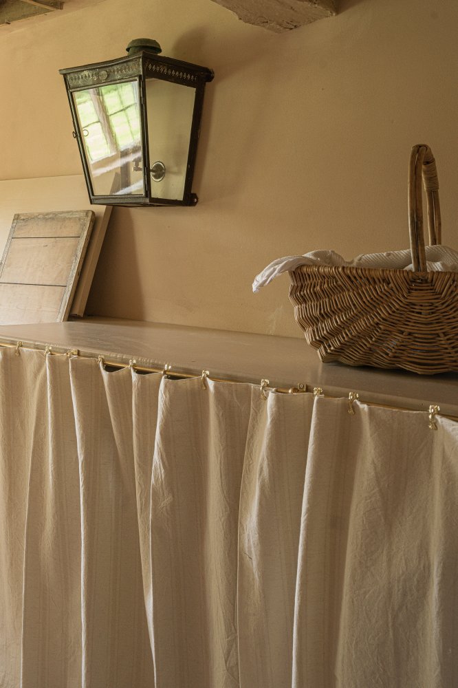 Clotted Cream Swedish Stripe Cotton/Linen - Studio Faeger x Merchant & Mills