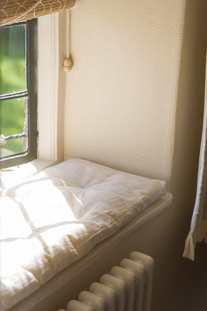 Clotted Cream Swedish Stripe Cotton/Linen - Studio Faeger x Merchant & Mills