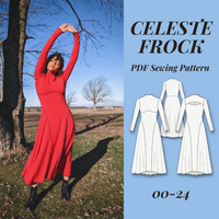 Celeste Frock PDF Pattern - Lydia Naomi