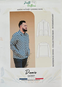Denis - Mens Jacket - Josette Patterns