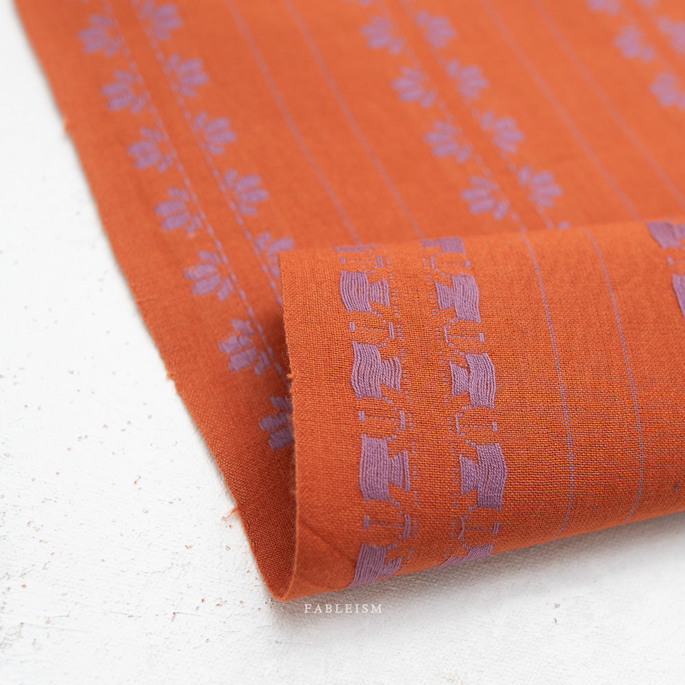 Deco Stripe - Spice - Fine & Dandy - Fableism Supply Co.