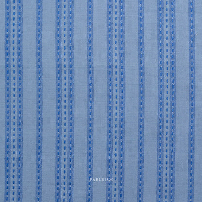 Stitch Stripe - Blue - Fine & Dandy - Fableism Supply Co.