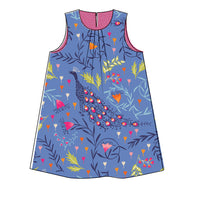 Frida Dress & Swing Top - Kids Paper Sewing Pattern - Two Stitches Patterns