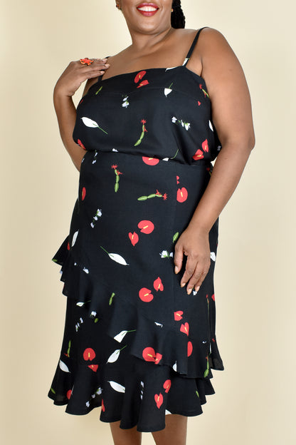 Gone Rogue Skirt Paper Sewing Pattern - Izzie