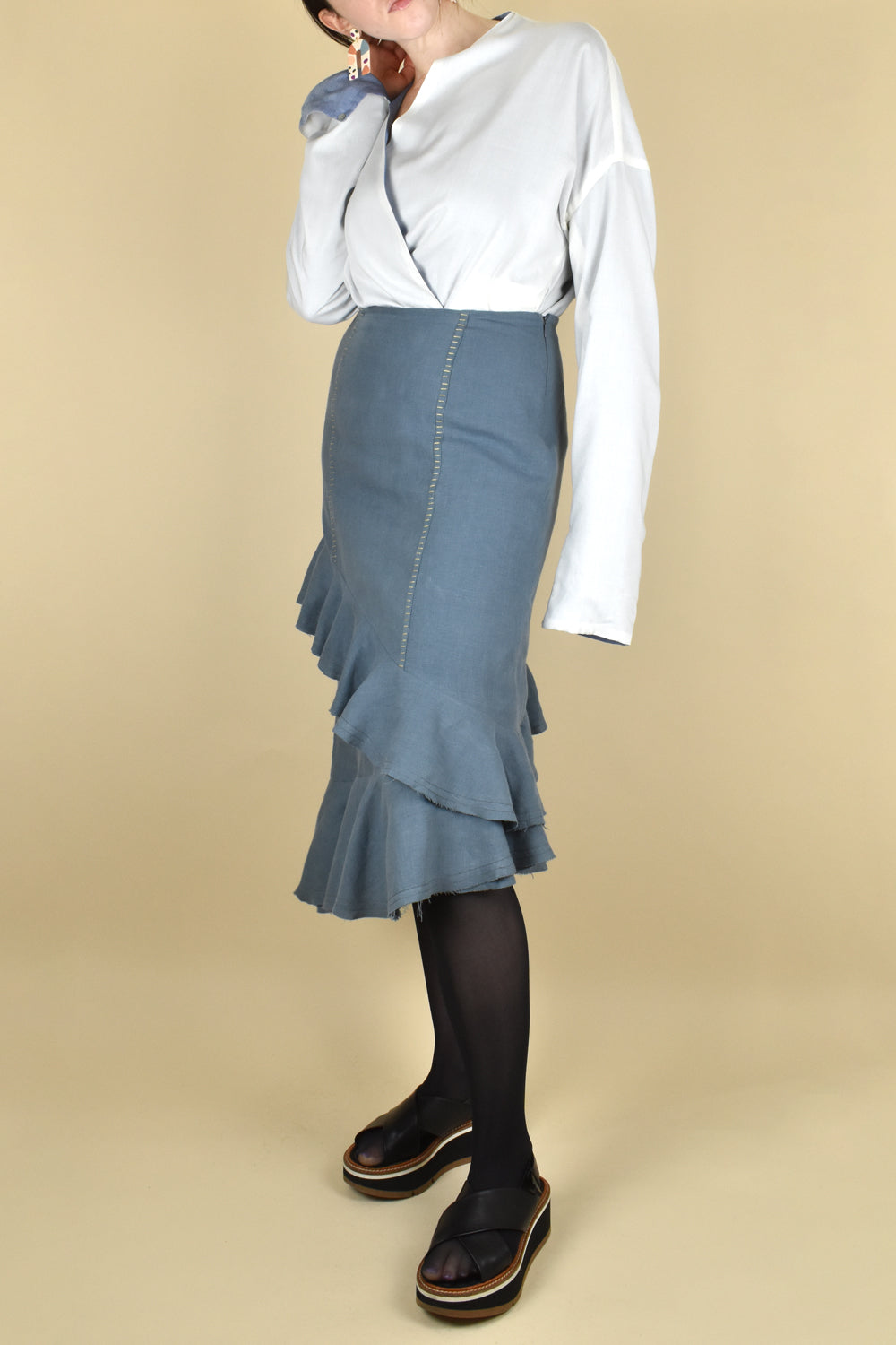 Gone Rogue Skirt Paper Sewing Pattern - Izzie