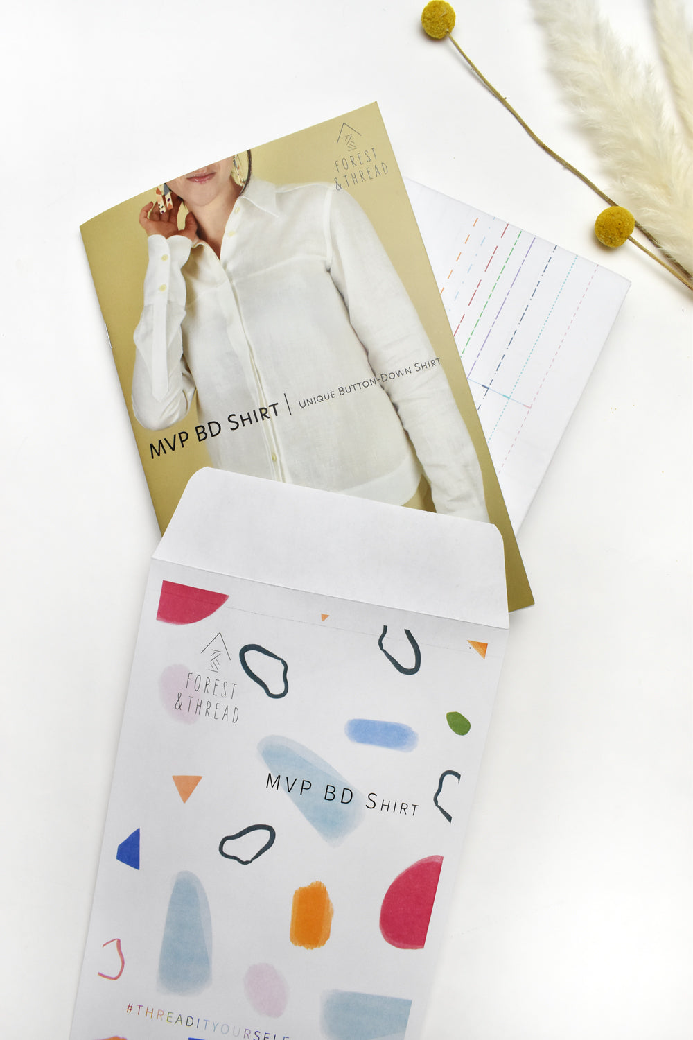 MVP BD Shirt Paper Sewing Pattern - Izzie