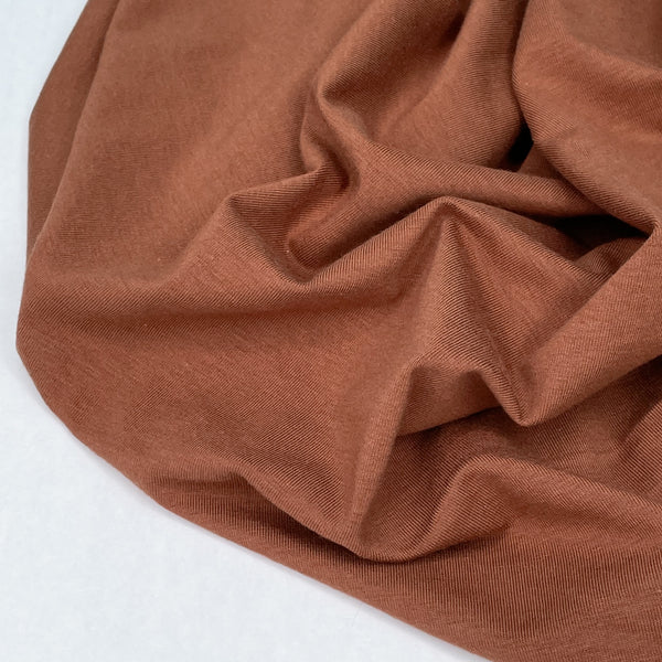 Cotton/TENCEL™ Modal Spandex Jersey - Copper