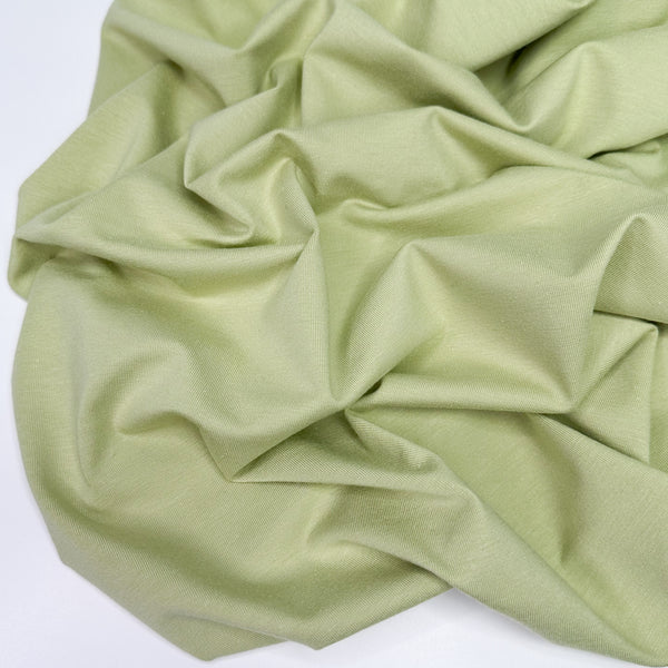 Cotton/TENCEL™ Modal Spandex Jersey - Kelp