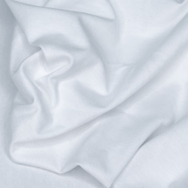 Cotton/TENCEL™ Modal Spandex Jersey - White