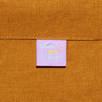 "You Are Clever" KATM x Brook Gossen Woven Labels - Kylie And The Machine