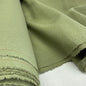 Linen + Viscose + Poly Mix - Dusty Sage fabric offering a soft and breathable blend, ideal for clothing and home decor projects