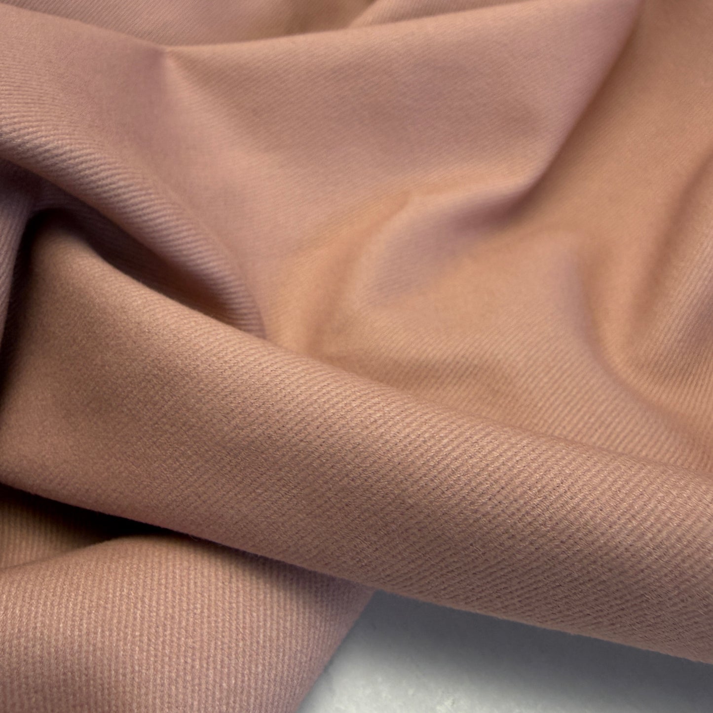 100% Cotton Soft Twill  - 270 gsm - Cameo Pink