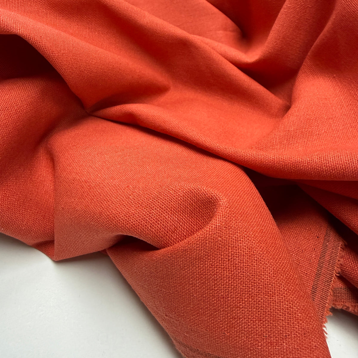 Linen + Viscose + Poly Mix - Paprika