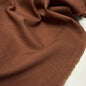 Linen + Viscose + Poly Mix - Rust Wood
