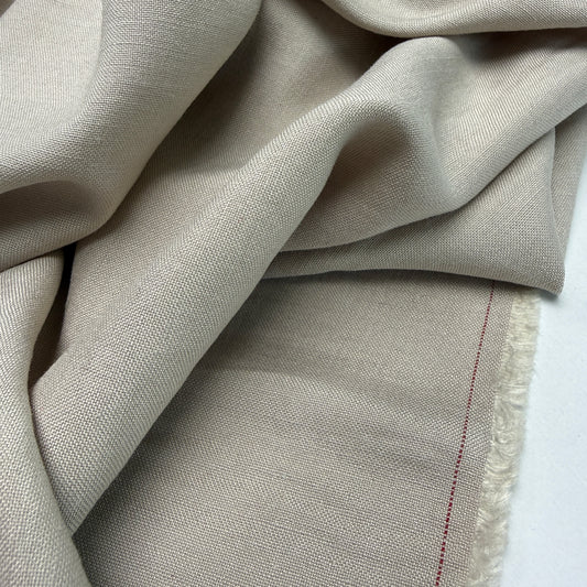 Linen + Viscose + Cotton Mix - Oatmeal