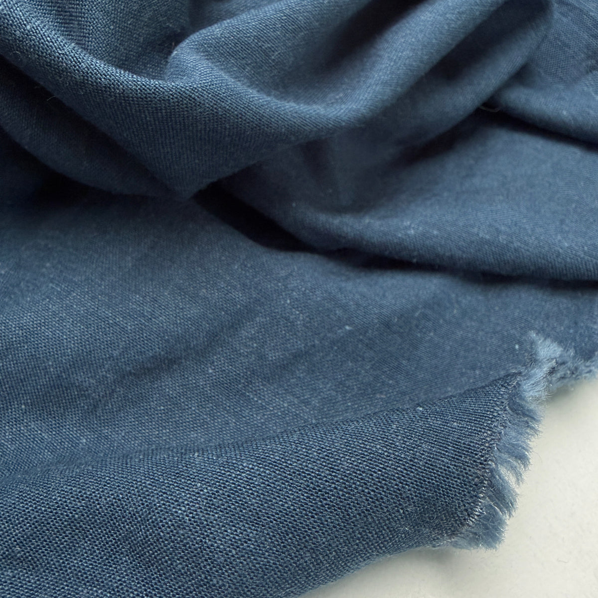 Linen + Viscose + Cotton Mix - Dark Teal
