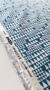 Upwards - Blue - Imprint - Eloise Renouf - Cloud 9 Fabrics - Poplin