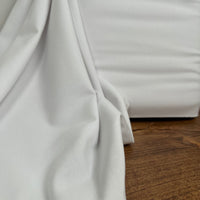 Organic Cotton Tricot Jersey - European Import - Oeko-Tex® - Optical White