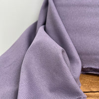 Stretch Cotton Rib Jersey - European Import - Oeko-Tex® - Purple Sage
