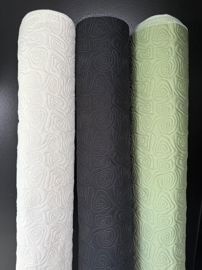 Uzumaki Stitch Quilted - Japanese Import - Winter White