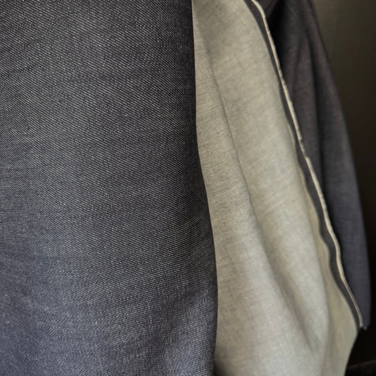 12oz Italian Stretch Denim - Clasic Denim Indigo