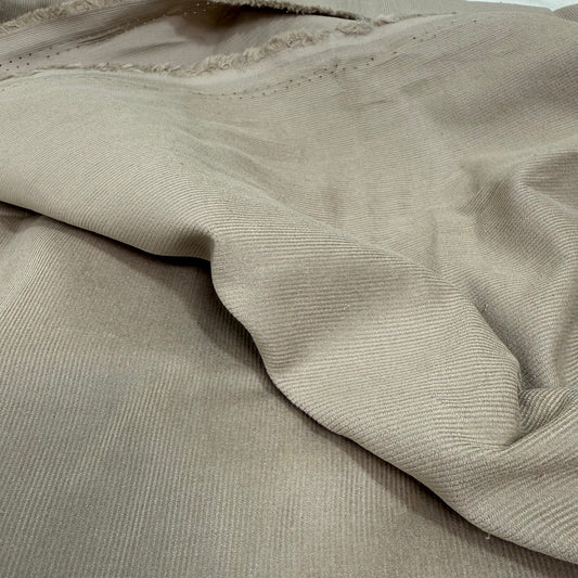 Organic Cotton 21 Wale Fine Corduroy - Stone Beige