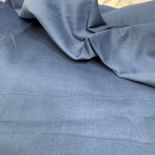Organic Cotton 21 Wale Fine Corduroy - Wedgewood