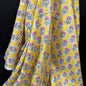 Floral Sunshine Buti - Bagru Indian Cotton Block Print