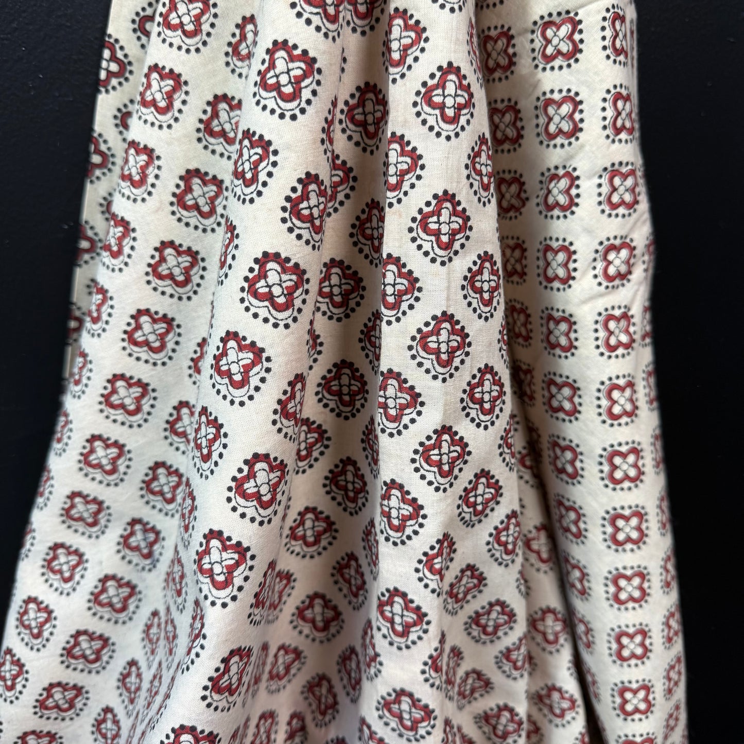 Gulab Jaal - Bagru Indian Cotton Block Print