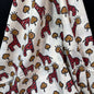 Happy Safari Red - Bagru Indian Cotton Block Print
