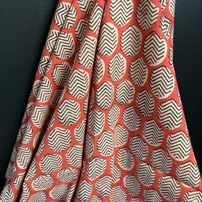 Tribal Circles - Bagru Indian Cotton Block Print