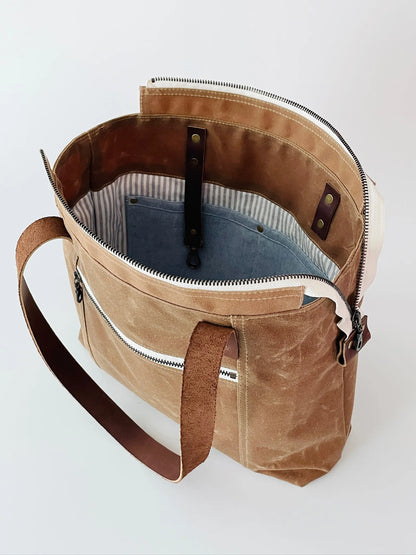The Dundurn Tote - Paper Pattern - Hammerstitch