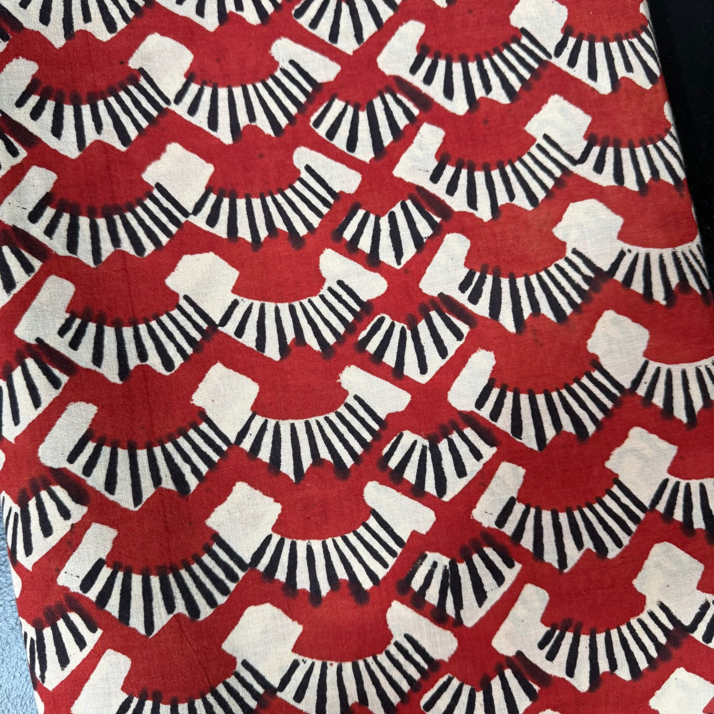 Clay Horizon - Bagru Indian Cotton Block Print