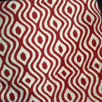 Clay Diamond - Bagru Indian Cotton Block Print