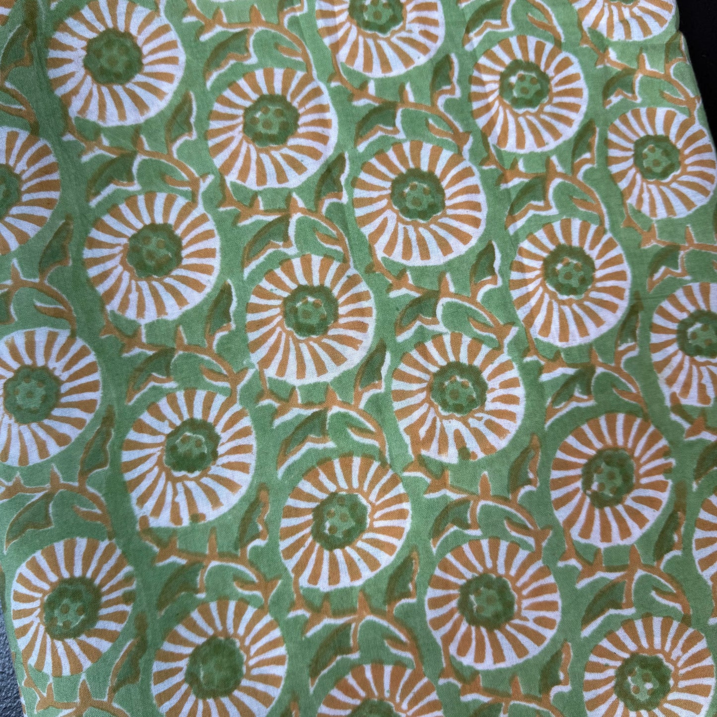 Mehdni Bloom - Bagru Indian Cotton Block Print