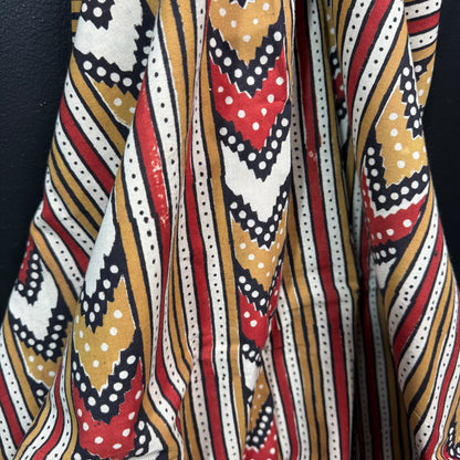 Sona Ember - Bagru Indian Cotton Block Print