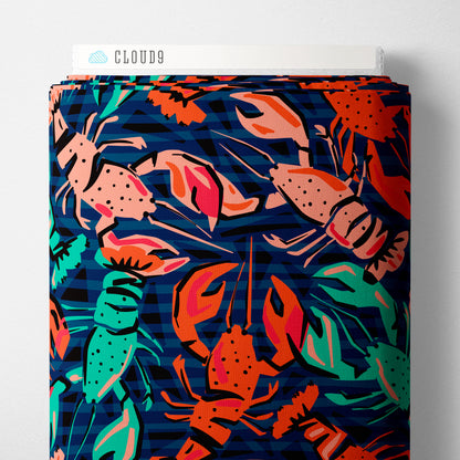 Lobster Party - Pip & Lo - Laminated Collective - Cloud9 Fabrics