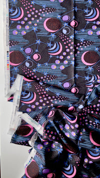 Celestial Transit - Nightfall - Pip & Lo - Cloud 9 Fabrics - Organic Cotton / Modal Rayon
